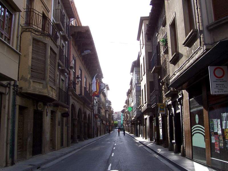 Sangüesa, calle Mayor