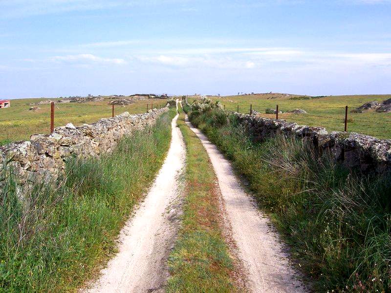 Camino del Embalse de Alcántara