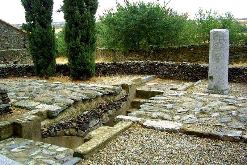Parque de la calzada romana en Fuenterroble de Salvatierra